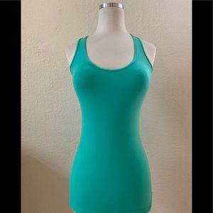 Lululemon mint green racer back tank